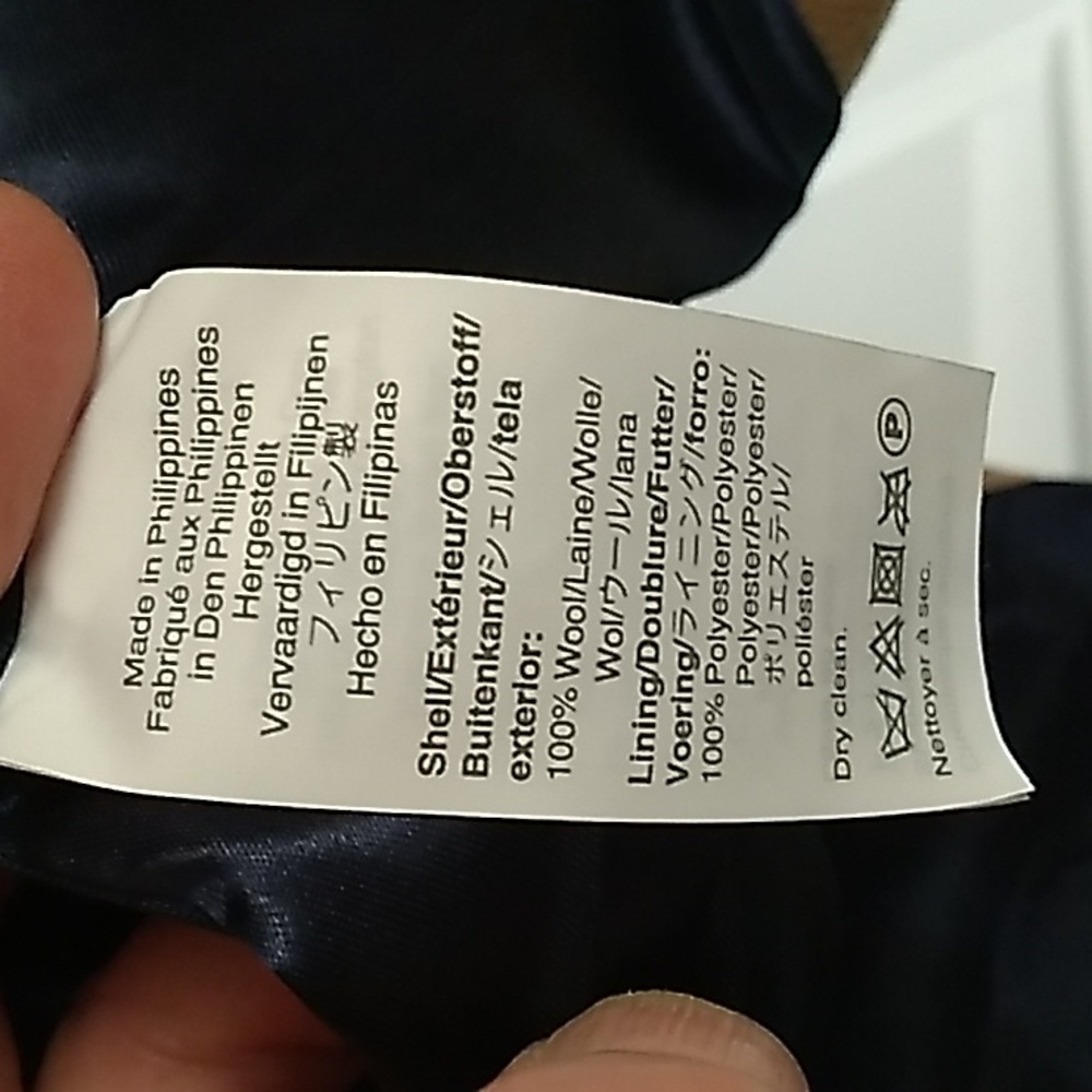 NWT - J. Crew Wool Pea Coat -  Size 8 - Picture 10 of 12